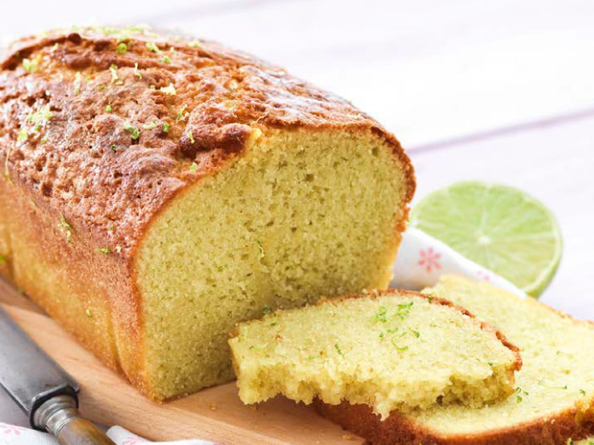 Cake au citron vert