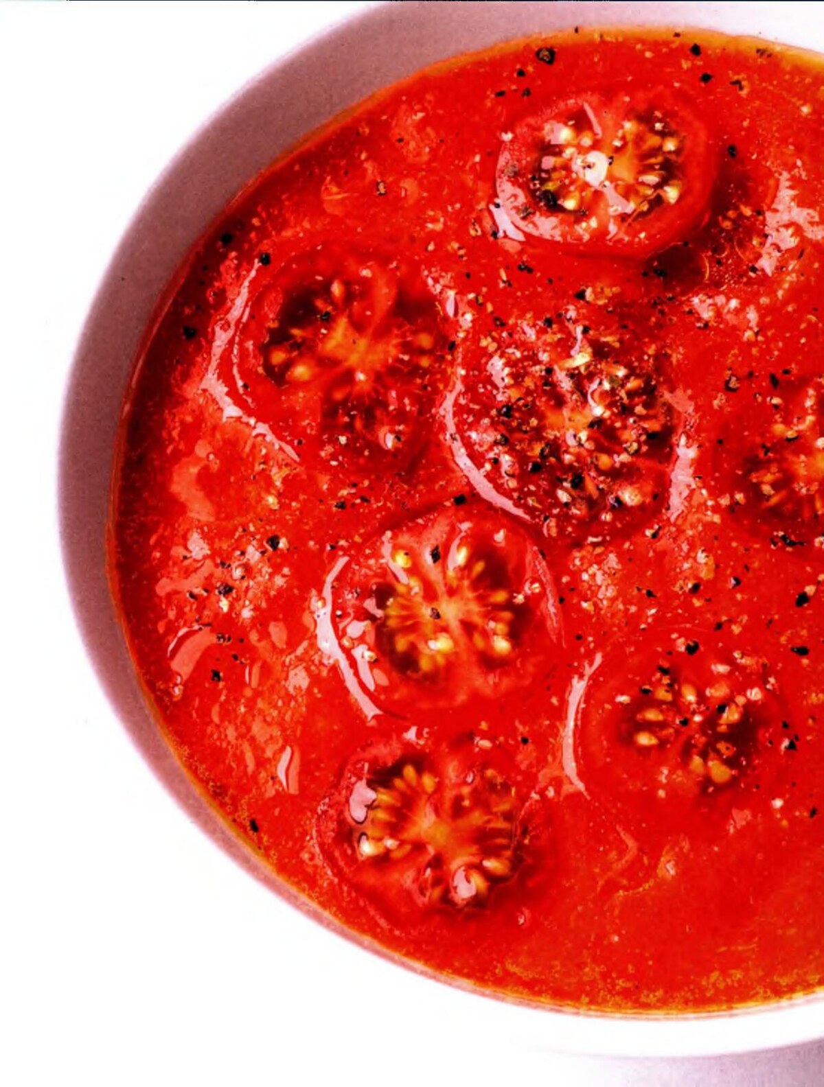 Gaspacho tomates et poivrons