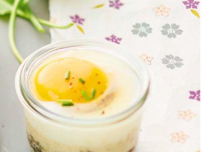 Œuf cocotte à l’oseille