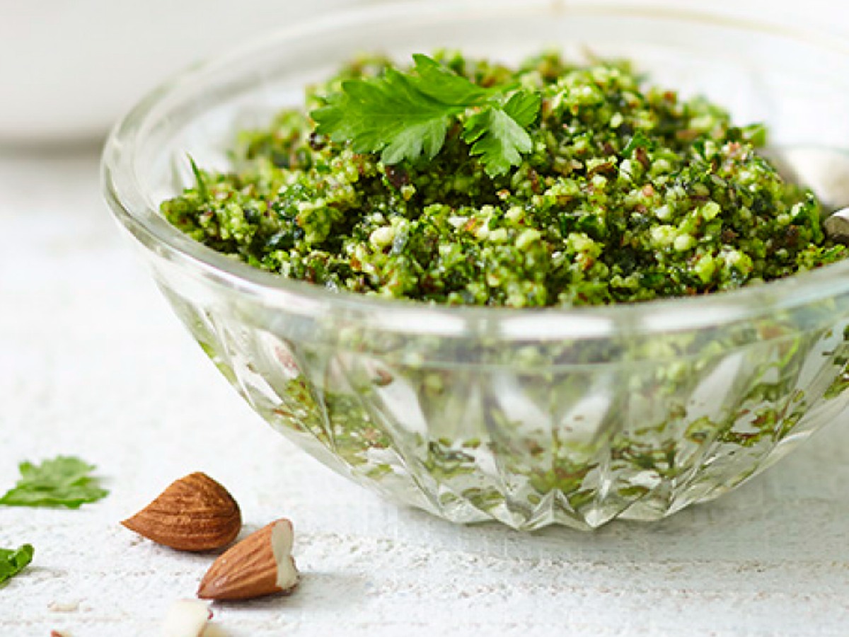 Pesto persil-amande