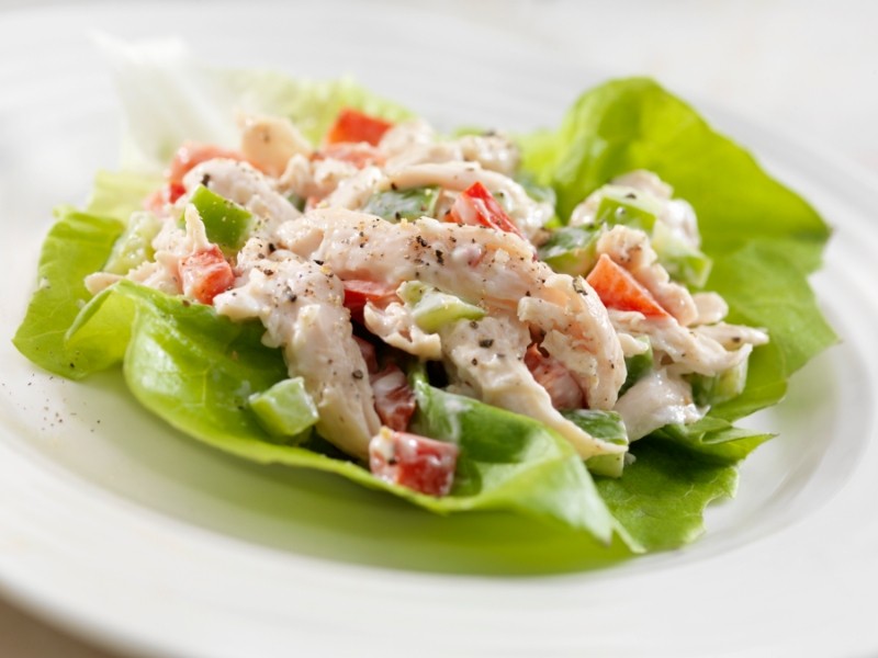 Salade de poulet crémeuse à l’avocat