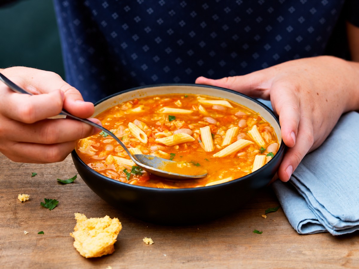 Soupe de pâtes