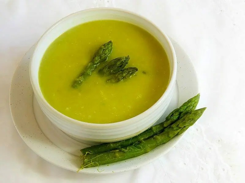 Velouté d’asperges vertes